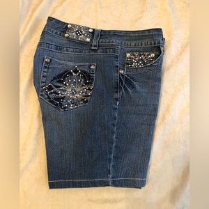 Style & Company Premium Jean shorts 8P bling